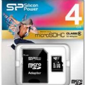   silicon power Micro SD 4GB  